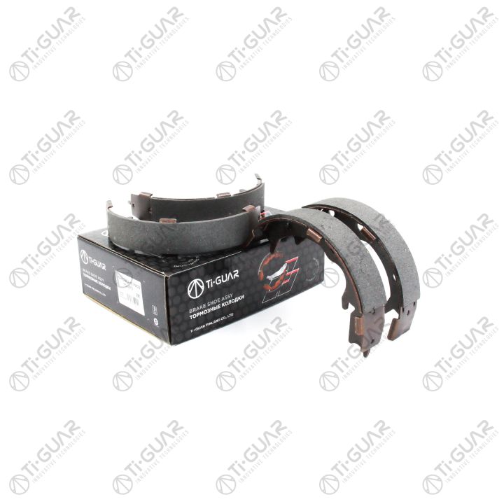 Тормозные колодки ( КОМПЛЕКТ 4ШТ. РУЧНОГО ТОРМОЗА) TG-0570/FN0570* Ti·GUAR